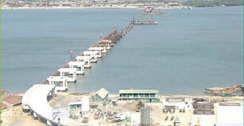 Bridge works, Bahía de Caráquez